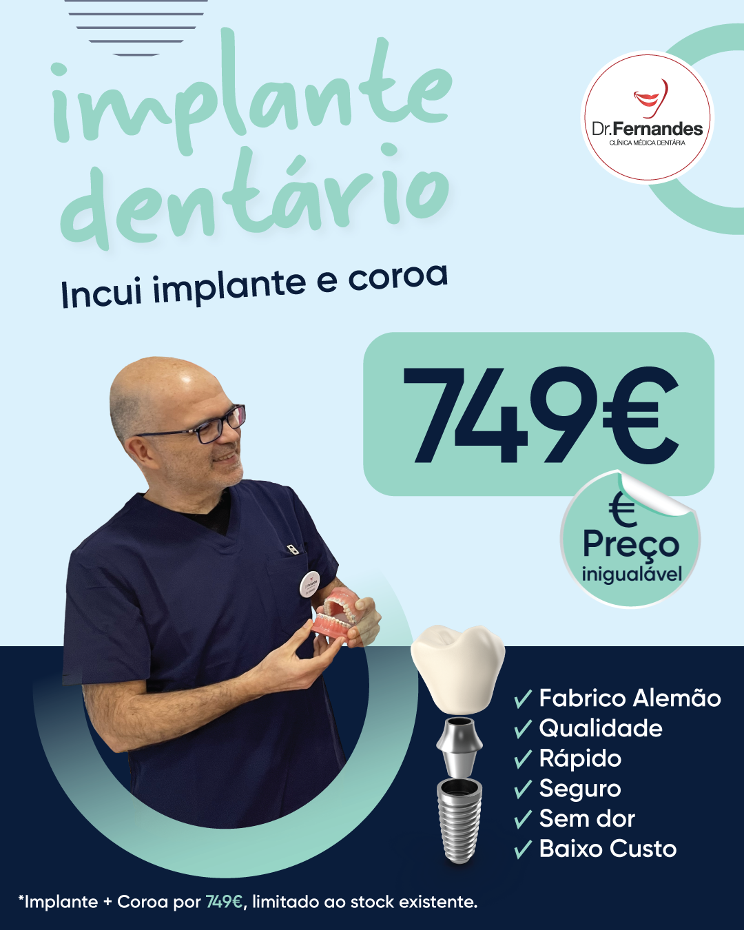 Implante + Coroa